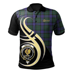 Sinclair Hunting Modern Tartan Polo Shirt - Believe In Me Style