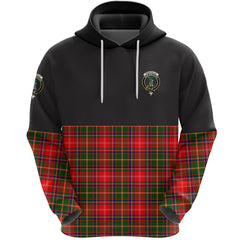 Somerville Modern Clan Half Of Tartan Hoodie