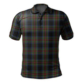 Stewart Black 02 Tartan Polo Shirt