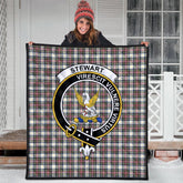 Stewart Dress Ancient Tartan Crest Quilt