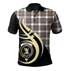 Stewart Dress Modern Tartan Polo Shirt - Believe In Me Style