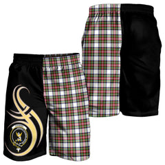 Stewart Dress Modern Tartan Crest Men's Short PM8