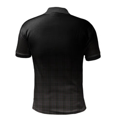 Stewart Grey Tartan Polo Shirt - Alba Celtic Style