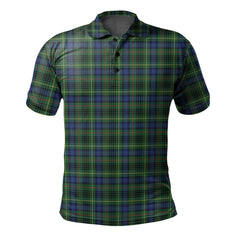 Stewart Hunting Modern Tartan Polo Shirt