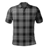 Stewart Mourning 02 Tartan Polo Shirt