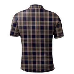 Stewart Navy Tartan Polo Shirt