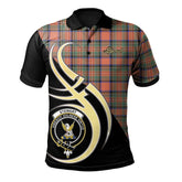Stewart Royal Ancient Tartan Polo Shirt - Believe In Me Style