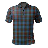 Stewart Royal Blue Tartan Polo Shirt