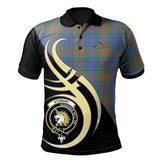 Stewart of Appin Hunting Ancient Tartan Polo Shirt - Believe In Me Style