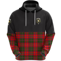 Stewart of Appin Modern Clan Half Of Tartan Hoodie