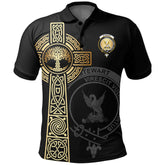 Stewart (High Stewards) Clan Unisex Polo Shirt - Celtic Tree Of Life