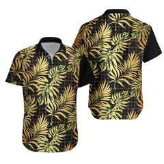 Stott 01 Tartan Vintage Leaves Hawaiian Shirt