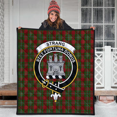 Strange Tartan Crest Quilt