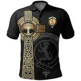 Sutherland I Clan Unisex Polo Shirt - Celtic Tree Of Life