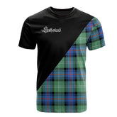 Sutherland Old Ancient Tartan - Military T-Shirt