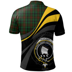 Tennant 01 Tartan Polo Shirt - Royal Coat Of Arms Style