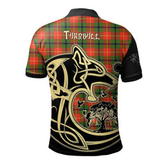 Turnbull Dress Tartan Polo Shirt Viking Wolf