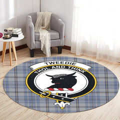 Tweedie Tartan Crest Round Rug