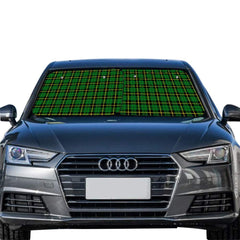 Wallace Hunting Green Tartan Car Sun Shade - 2 Pieces