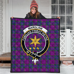 Wardlaw Modern Tartan Crest Quilt