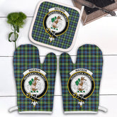 Watson Ancient Tartan Crest Oven Mitt And Pot Holder (2 Oven Mitts + 1 Pot Holder)
