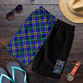 Weir Modern Tartan Crest Men's Short - Cross Style