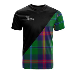 Young Modern Tartan - Military T-Shirt