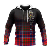 Cameron Of Lochiel Modern Tartan Hoodie - Alba Celtic Style