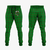 Don Tartan Crest Jogger Sweatpants