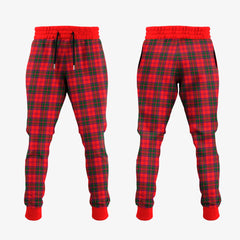 Drummond Modern Tartan Crest Jogger Sweatpants