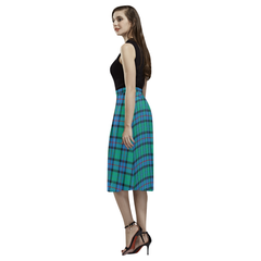 Flower Of Scotland Tartan Aoede Crepe Skirt