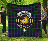 Campbell of Cawdor Family Modern Tartan Quilt