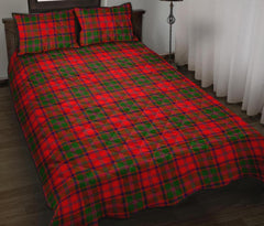 Stewart of Appin Modern Tartan Quilt Bed Set