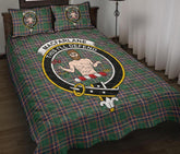 MacFarlane Hunting Ancient Tartan Crest Quilt Bed Set