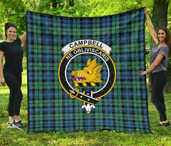 Campbell Ancient Family Tartan Quilt
