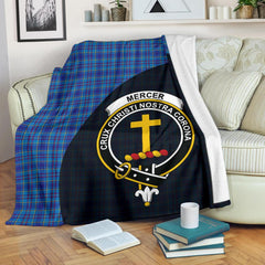 Mercer Modern Family Tartan Crest Blanket - 3 Sizes