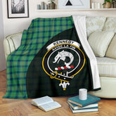 Kennedy Ancient Tartan Crest Blanket - 3 Sizes