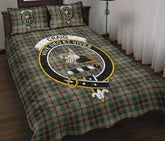 Craig Ancient Tartan Crest Quilt Bed Set