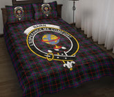 Nairn Tartan Crest Quilt Bed Set