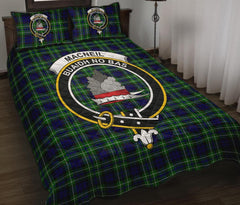 MacNeil of Colonsay Modern Tartan Crest Quilt Bed Set