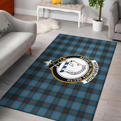Horsburgh Tartan Crest Area Rug