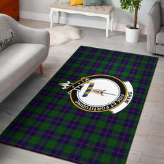 Shaw (Of Tordarroch) Tartan Crest Area Rug