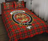 Drummond of Perth Tartan Crest Quilt Bed Set