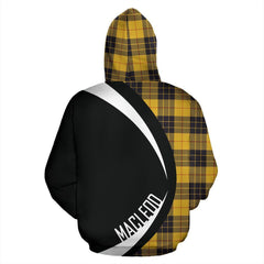MacLeod of Lewis Ancient Tartan Crest Hoodie - Circle Style