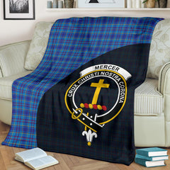 Mercer Modern Family Tartan Crest Blanket - 3 Sizes