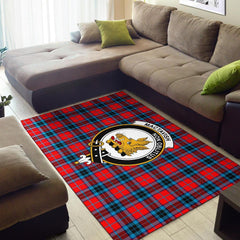 MacTavish Tartan Crest Area Rug
