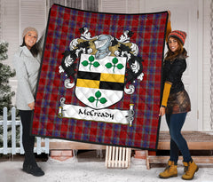 McCready Tartan Crest Quilt - SP