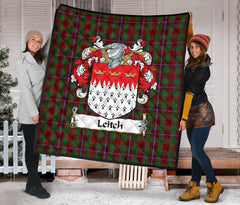Leitch Crest Tartan Quilt - SP