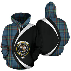 Ralston Tartan Crest Hoodie - Circle Style