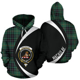MacAulay Hunting Ancient Tartan Crest Hoodie - Circle Style